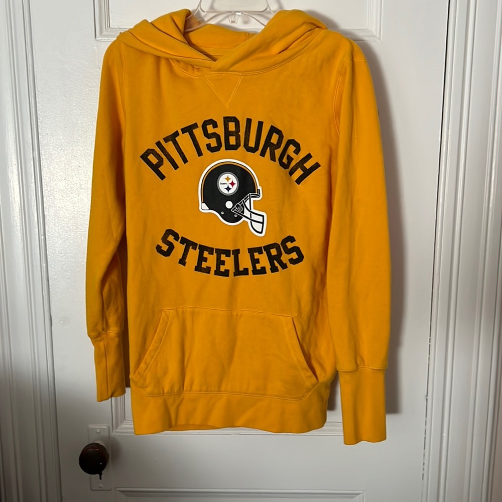 PINK Victoria's Secret Yellow Pittsburgh Steelers Hoodie